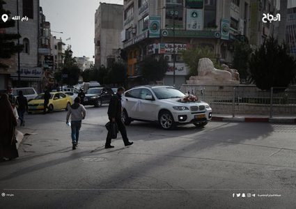 أجواء مدينة رام الله في الاسبوع الثاني للاغلاق