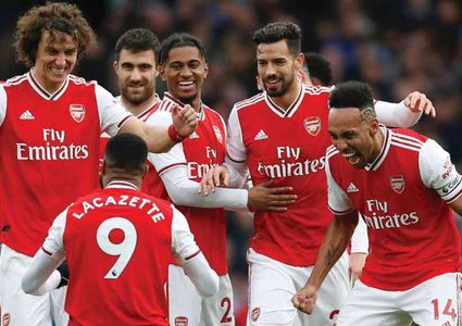 أرسنال يفوز على توتنهام في ديربي لندن