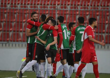 المكبر يفوز على الأمعري بـخماسية في دوري المحترفين