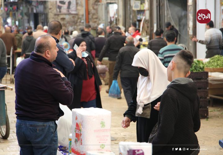 أجواء مدينة نابلس عقب قرار المحافظ بفتح بعض القطاعات