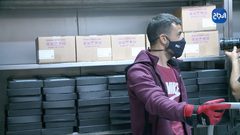 وصول اللقاحات المضادة لفيروس كورونا لمستودعات وزارة الصحة بنابلس