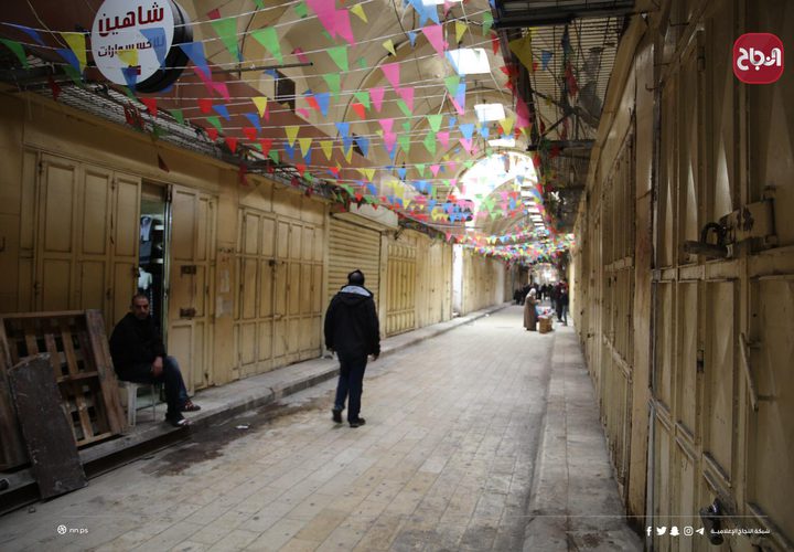 أجواء مدينة نابلس عقب قرار المحافظ بفتح بعض القطاعات