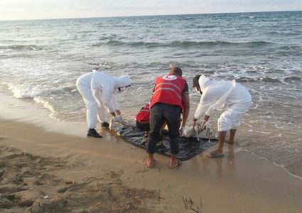 العثور على جثة متحللة قبالة شاطئ رفح