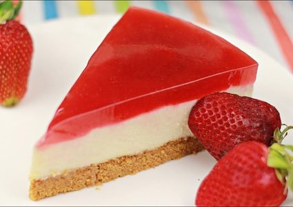 تشيز كيك بالجيلي