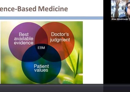 وحدة البحث العلمي بالنجاح تستضيف الخبير بالبحث العلمي أنس المحتسب