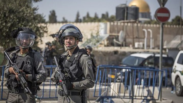قوات الاحتلال تشدد من إجراءاته العسكرية في محيط القدس