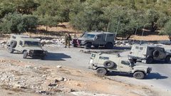 قوات الاحتلال تقتحم المنطقة الأثرية في سبسطية