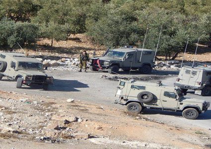 قوات الاحتلال تقتحم المنطقة الأثرية في سبسطية