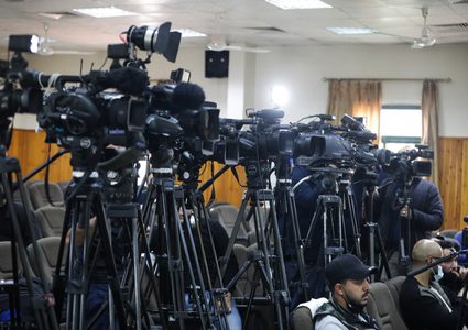 مؤتمر صحفي للحديث عن الحالة الوبائية في قطاع غزة