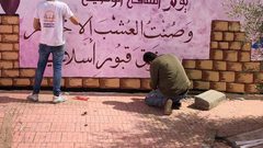 احياء يوم الثقافة الوطنية برسم جداريات وكتابة مقاطع شعرية بجنين