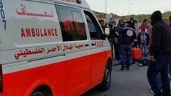 اصابة ٧ مواطنين بحادث سير شمال نابلس