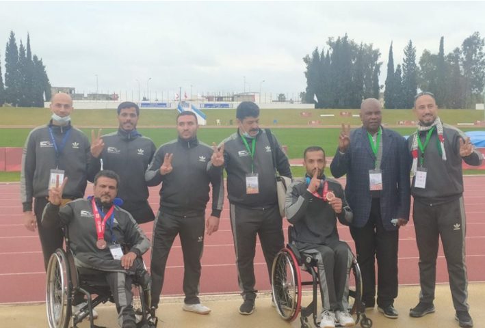 تونس: منتخب فلسطين لألعاب الباراولمبية يتوج بالذهب والبرونز