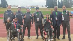 تونس: منتخب فلسطين لألعاب الباراولمبية يتوج بالذهب والبرونز