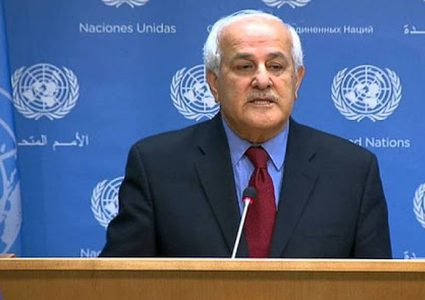 منصور: حان الوقت لوقف إفلات دولة الاحتلال من العقاب