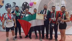 منتخب فلسطين للقوة البدنية يحصد ميداليات ملونة في البطولة العربية