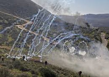 إصابات خلال مواجهات مع الاحتلال جنوب نابلس