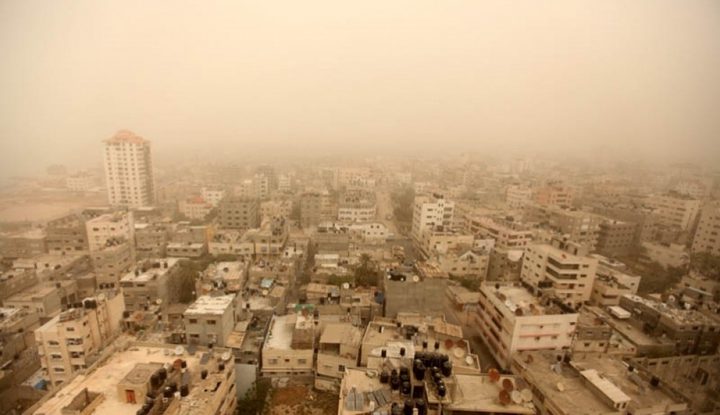 الطقس: أجواء خماسينية مغبرة والحرارة أعلى من معدلها السنوي