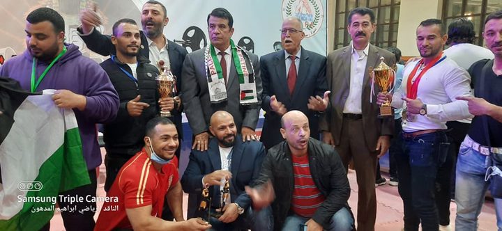 فلسطين تحرز المركز الثالث بالبطولة العربية للقوة البدنية