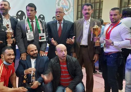 فلسطين تحرز المركز الثالث بالبطولة العربية للقوة البدنية