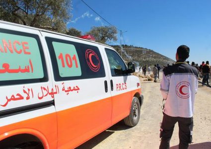 إصابة خمسة شبان  عقب اقتحام الاحتلال لمدينة نابلس