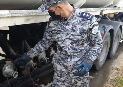 الضابطة الجمركية تضبط 3500 لتر سولار مهرب في طولكرم