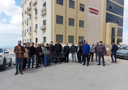 مباردة تبرع بالدم لدعم بنك الدم بمستشفى الخليل