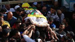 إصابات بمواجهات مع الاحتلال عقب تشييع جثمان الشهيد أسامة منصور