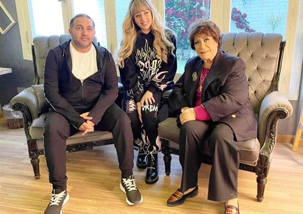 فرح الزاهد في مسلسل الطاووس إلى جانب سميحة أيوب وجمال سليمان