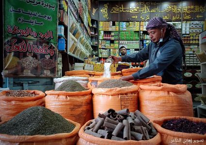 سوق خان يونس في أول أيام شهر رمضان المبارك