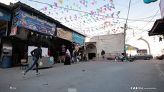 قطاع غزة أول يوم في شهر رمضان المبارك