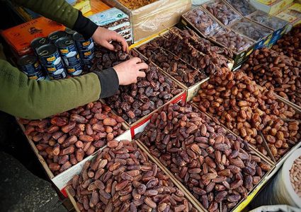 سوق خان يونس في أول أيام شهر رمضان المبارك