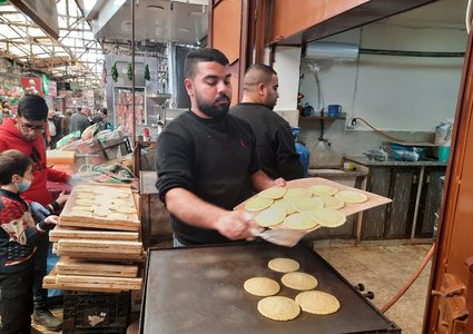 أجواء مدينة نابلس في أول أيام شهر رمضان المبارك.