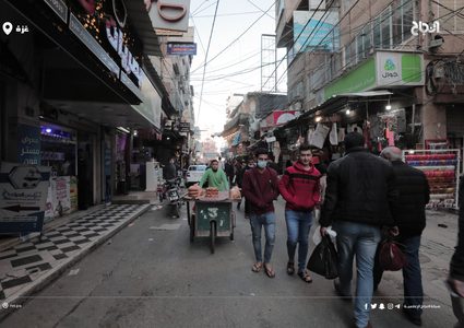 قطاع غزة أول يوم في شهر رمضان المبارك