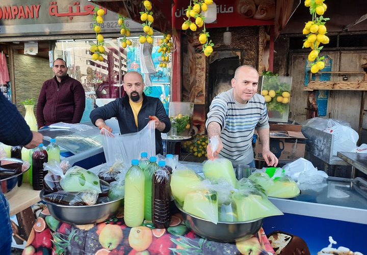 أجواء مدينة نابلس في أول أيام شهر رمضان المبارك.