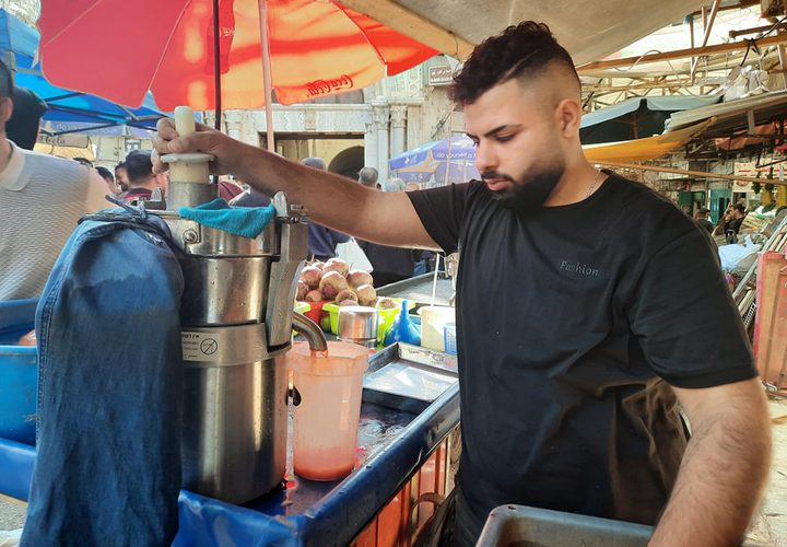 أجواء مدينة نابلس في أول أيام شهر رمضان المبارك.