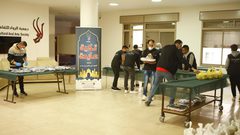 تكية عايدة تقدم 500 وجبة إفطار للأسر الميسورة