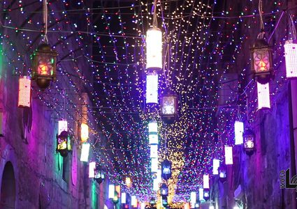 القدس العتيقة تتزيّن لاستقبال شهر رمضان