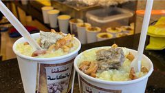 المنسف بالكاسة يصل مدينة نابلس