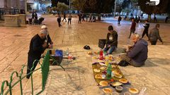 سحور وصلاة فجر الجمعة في رحاب الأقصى