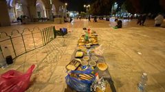 سحور وصلاة فجر الجمعة في رحاب الأقصى