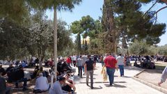 أجواء الجمعة الأولى من شهر رمضان في المسجد الأقصى