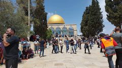 أجواء الجمعة الأولى من شهر رمضان في المسجد الأقصى