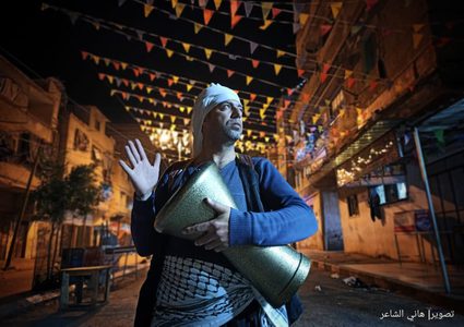 جولة برفقة المسحراتي في مدينة خانيونس جنوب قطاع غزة