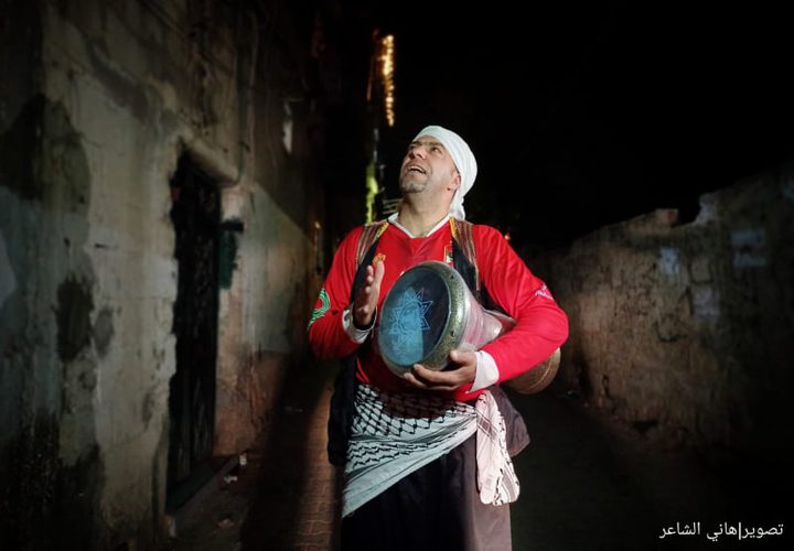 جولة برفقة المسحراتي في مدينة خانيونس جنوب قطاع غزة تصوير الزميل / هاني الشاعر