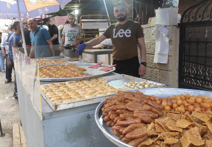 جولة في منطقة المخفية بمدينة نابلس سادس أيام رمضان