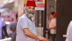 أجواء باب الساحة وسط البلدة القديمة بنابلس خلال شهر رمضان