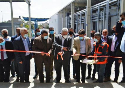 رئيس سلطة المياه يفتتح وصلة مياه قرية دير السودان