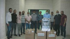 استلام وتشغيل مولدات اكسجين في اريحا