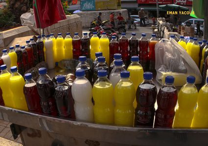 جانب من الأجواء الرمضانية في طولكرم