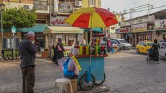 جانب من الأجواء الرمضانية في مدينة طولكرم- تصوير إيمان يعقوب